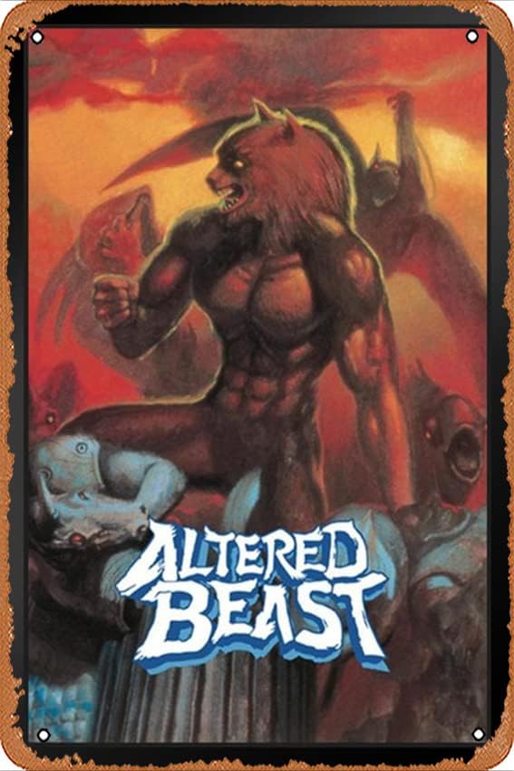 Retro Gaming Pictures - Metal Poster Retro Tin Sign Altered