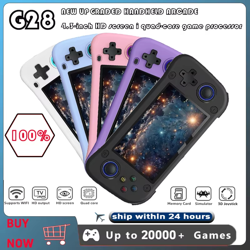 Retro Gaming Images - G28 Retro Handheld Video Game Console