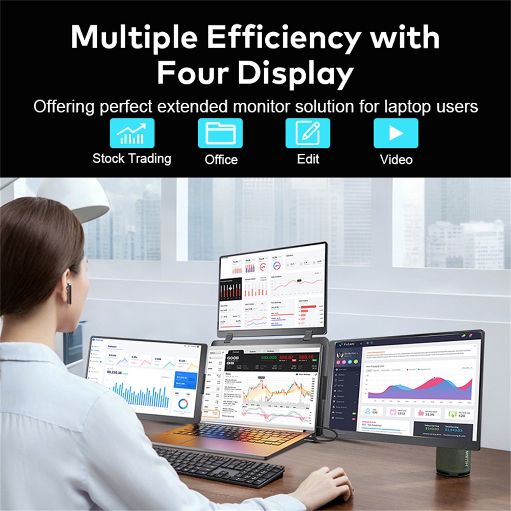 Triple Screen Portable LCD Bac - Retro Gaming Monitor ulasan dan harga