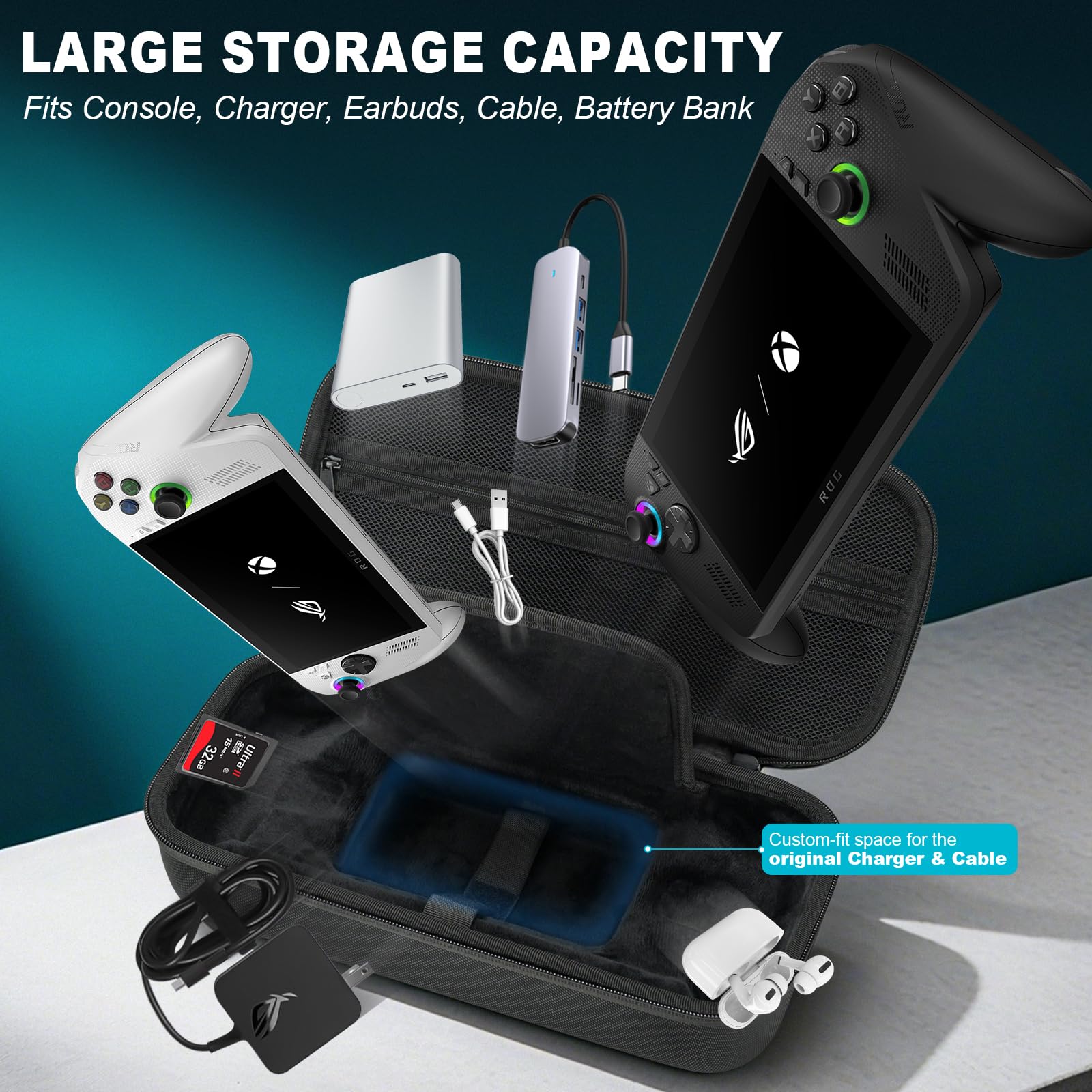 Large Capacity Carrying Case f - Game Carrying Case ulasan dan harga