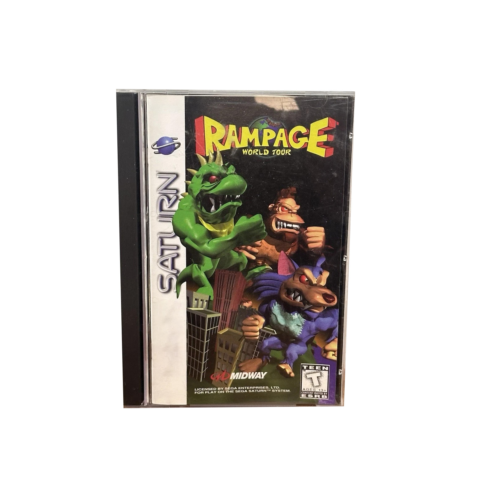Saturn Copy Disc Game rampage  - Retro Gaming Fun ulasan dan harga