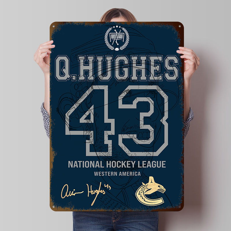 Quinn Hughes 43 Vancouver Meta - Retro Gaming Vancouver ulasan dan harga