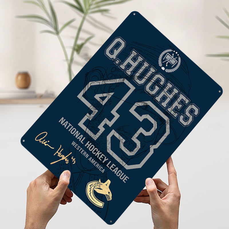Quinn Hughes 43 Vancouver Meta - Retro Gaming Vancouver ulasan dan harga