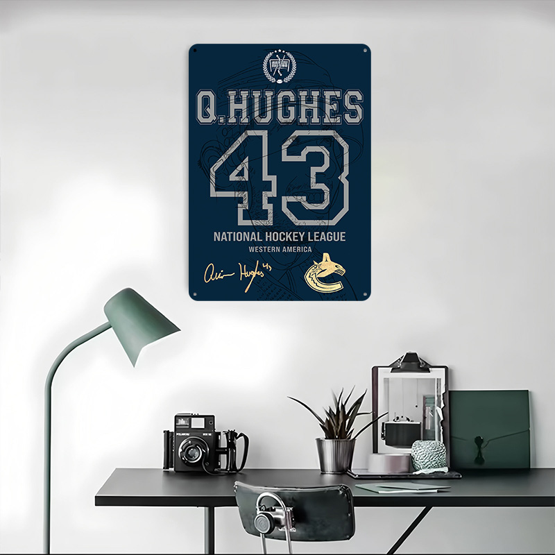Quinn Hughes 43 Vancouver Meta - Retro Gaming Vancouver ulasan dan harga