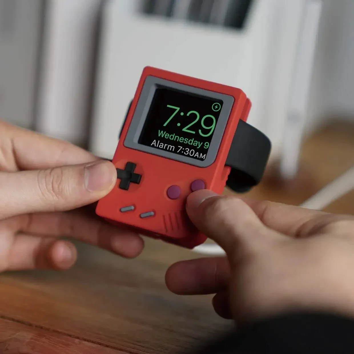 Silicone Holder for IWatch Cha - Retro Gaming Fun ulasan dan harga
