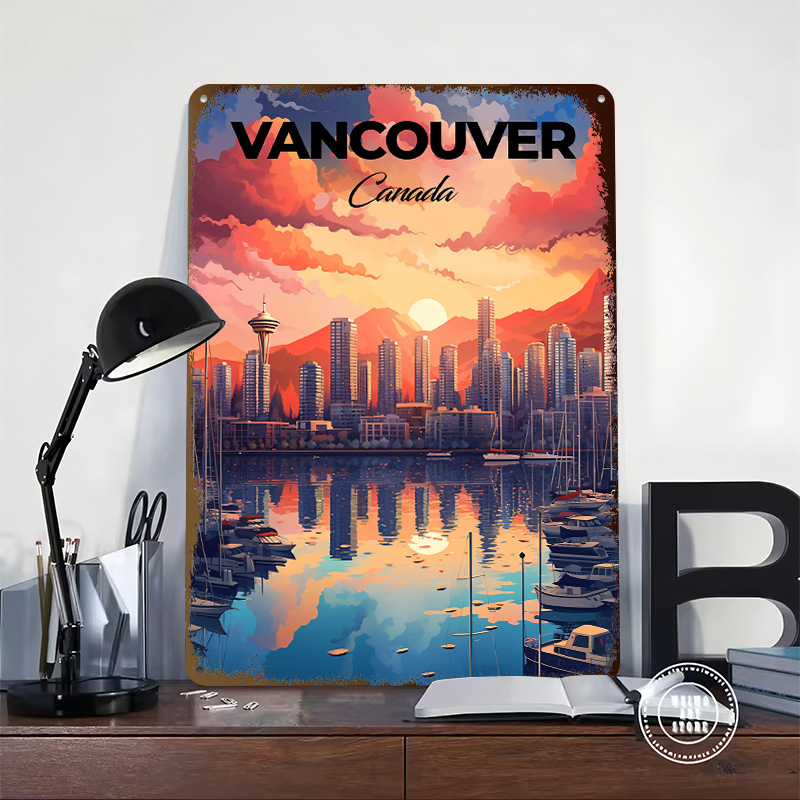 Vancouver Travel Print Printin - Retro Gaming Vancouver ulasan dan harga