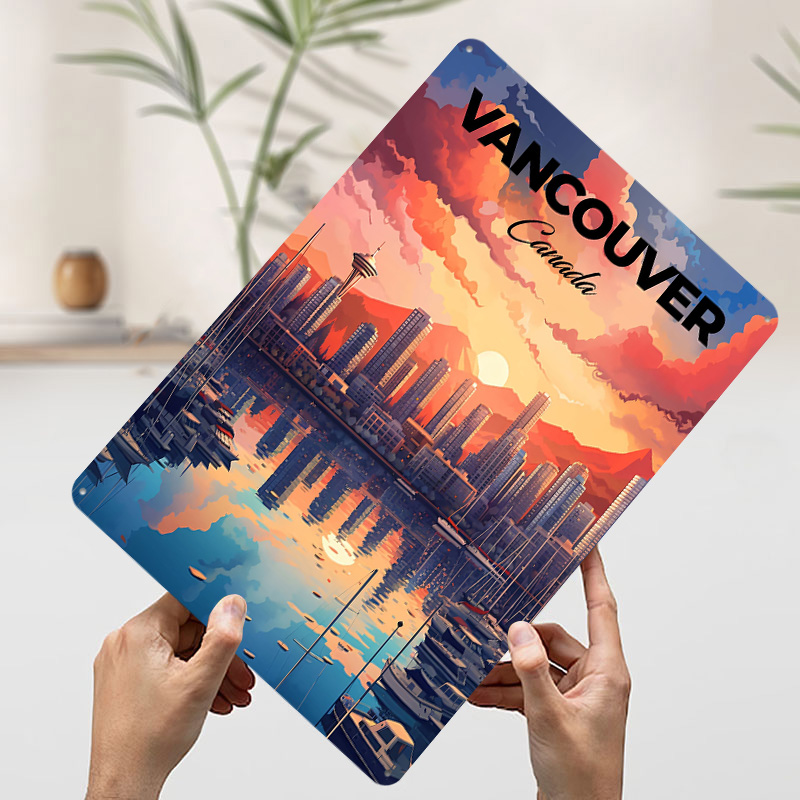 Vancouver Travel Print Printin - Retro Gaming Vancouver ulasan dan harga