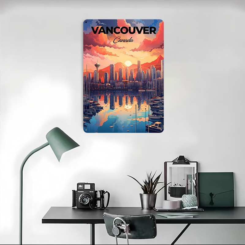 Vancouver Travel Print Printin - Retro Gaming Vancouver ulasan dan harga