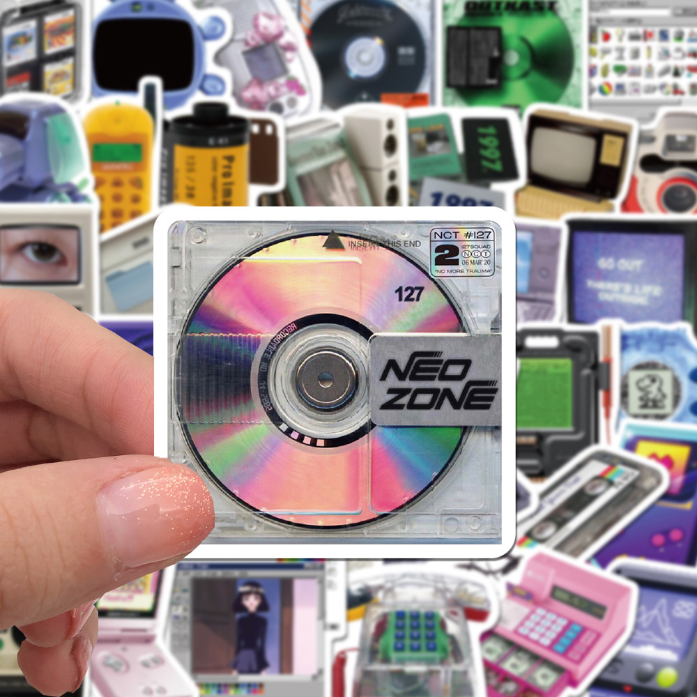 10/30/50pcs Retro Cute Phone C - Retro Gaming Aesthetic ulasan dan harga