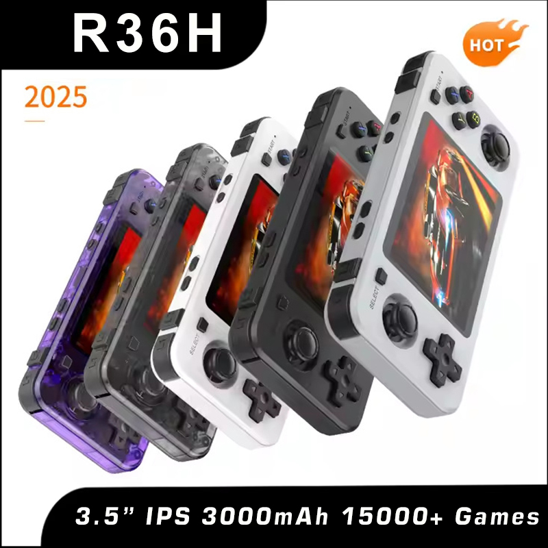 New R36H Retro Handheld Consol - Retro Gaming Images ulasan dan harga