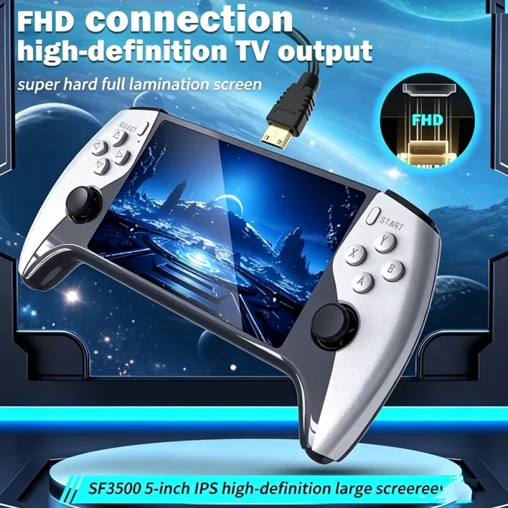 SF3500 5 inch Handheld Game Co - Retro Gaming Fun ulasan dan harga