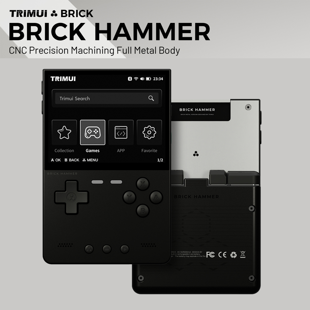 Metal Body Trimui Brick Hammer - Retro Gaming Images ulasan dan harga